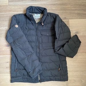 Fjallraven Brown Puffer Jacket - Mens M